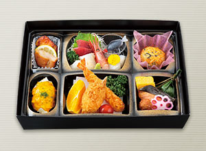 パック型弁当 百合