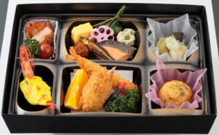 初盆仕出し弁当　　桔梗（ききょう）　￥3,000（税抜）