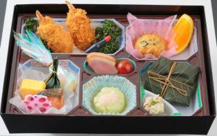 初盆仕出し弁当　花水木（はなみずき） ￥2,500（税抜）